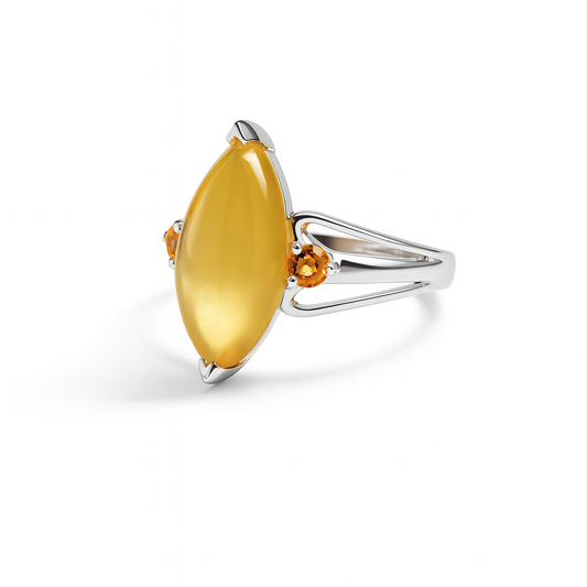 Honey Opal Ring